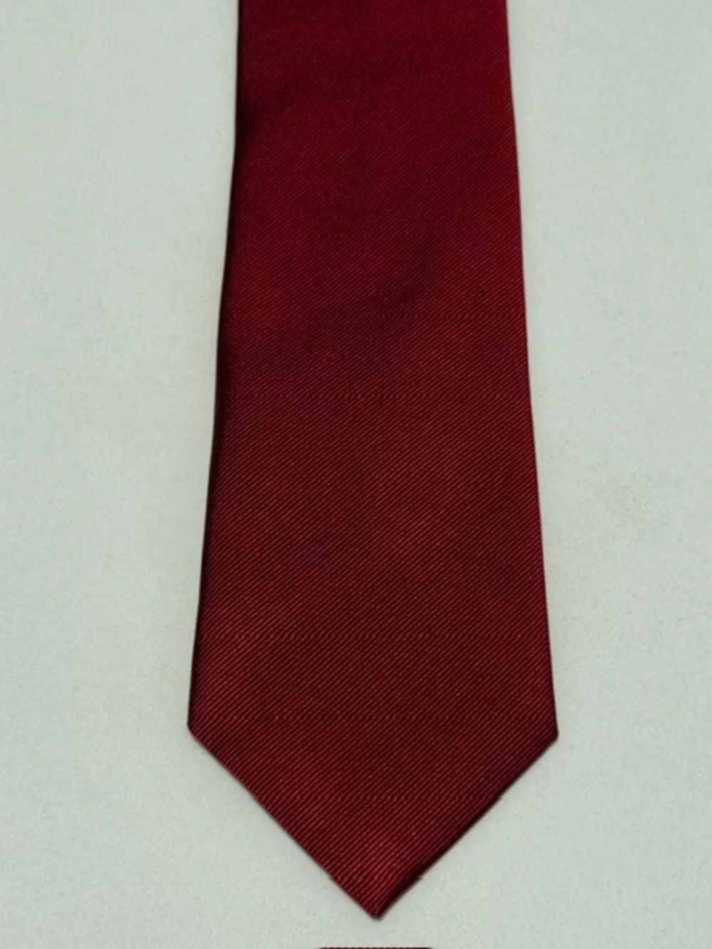 Brioni Solid Red Tie